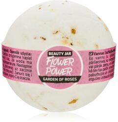 Beauty Jar Flower Power bile eferverscente pentru baie cu aromă de trandafiri 150 g