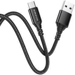 BOROFONE BX54 Ultra Bright USB - Micro USB kábel 2.4A 1m fekete