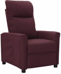 vidaXL Fotoliu rabatabil, violet, material textil (342260)