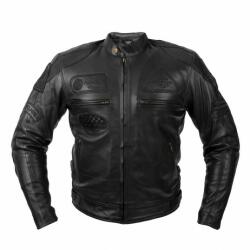 W-Tec Geaca Moto Barbati Piele W-TEC Urban Noir (24439) - sport-mag