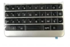 BlackBerry Key2 billentyűzet billentyűzet panellel (gombsor) QWERTY ezüst gyári