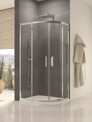 RONAL Cabina de dus semirotunda cu usi culisante, crom lucios, Ronal seria Ocelia OCER550905007 OCER550905007 (OCER550905007)