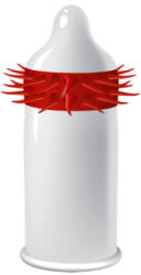 EGZO Hot Red Stimulating Condom 1 pc