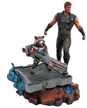 Diamond Select Toys Marvel Premier Avengers 3 - Thor & Rocket Statue (30cm) (Apr182163)