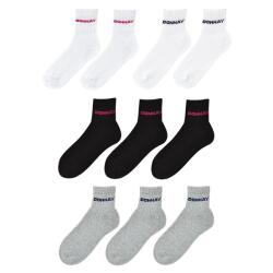 Donnay Детски чорапи Donnay 10 Pack Quarter Socks Childrens - Multi Asst
