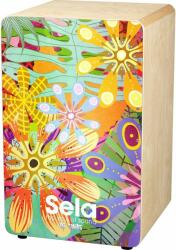 Sela SE 179 Art Series Flower Power Дървен кахон (<![CDATA[SE 179]]>)
