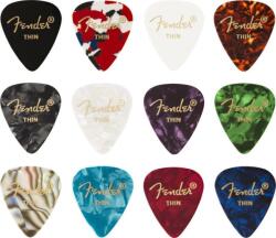 Fender 0980300100 Fender 351 Shape, celluloid, Thin, 12db-os pengetõ szett (0980300100)