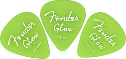 Fender 1980351020 Fender Glow In The Dark 351 Picks, 12 db-os sötétben világító pengetõ szett (1980351020)