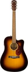 Fender CD-140SCE Dreadnought, Diófa fogólap, Sunburst, tokkal, elektro-akusztikus gitár (0970213332)