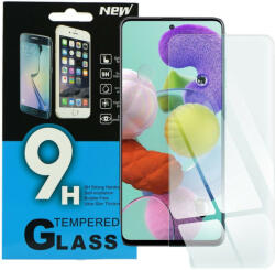 Samsung Galaxy A51 üvegfólia, tempered glass, előlapi, edzett