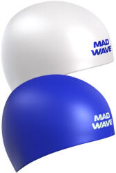 Mad Wave Cască de înot mad wave champion 3d alb/albastru