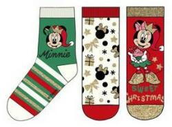 Jorg Disney Minnie gyerek zokni karácsony színes 23/26 (85SVH0687B23)