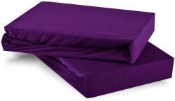  EMI Jersey lila színű gumis lepedő: Lepedő 180 x 200 cm
