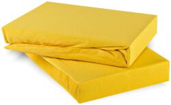 EMI Jersey sárga színű gumis lepedő: Lepedő 140 x 200 cm