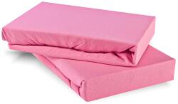 EMI Jersey rózsaszín gumis lepedő: Lepedő 180 x 200 cm