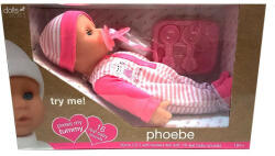 Dolls World Phoebe puha testű beszélő baba 30 cm