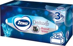 Zewa Deluxe Magical Winter dobozos illatmentes papír zsebkendő 3 rétegű 90 db