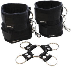 Sportsheets International Inc Sportsheets Legatura Hog Tie si Catuse Set de 5 Piese Utilizabile Individual