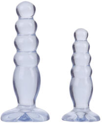 Doc Johnson Jeleuri Cristaline Set pentru Antrenament Anal - Transparent