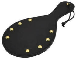 Bound Padela din Piele Nabuc Neagra cu Nituri de Alama