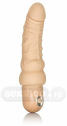 CalExotics Armasar Puternic Penis Curbat Rezistent la Apa Ivoriu Vibrator