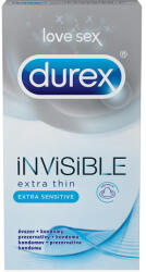 Durex Invizibil Prezervative Extra Subtiri Extra Delicate 6 bucati