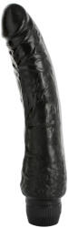 Seven Creations Placeri Penetrante Vibrator din Jelly Nr. 1 - Negru Vibrator
