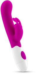 Crushious Jigglie Iepuras Vibrator cu 30 de Vibratii si Lubrifiant Gratuit Neted si Extrem de Flexibil Vibrator