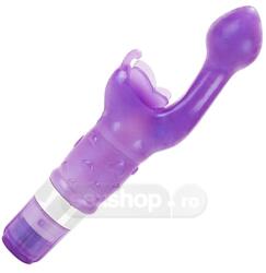 CalExotics Editie de Platina Sarut de Fluturas Violet Vibrator