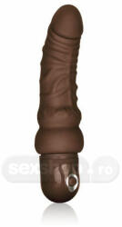 CalExotics Armasar Puternic Penis Curbat Rezistent la Apa Maro Vibrator