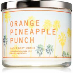Bath & Body Works Orange Pineapple Punch lumânare parfumată I. 411 g