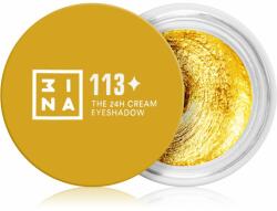 3INA The 24H Cream Eyeshadow krémes szemhéjfestékek árnyalat 113 Gold 3 ml