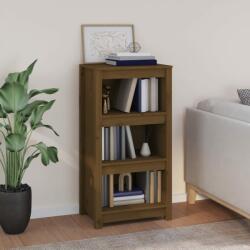 vidaXL Bibliotecă, maro miere, 50x35x97 cm, lemn masiv de pin (821707) Biblioteca