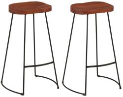 vidaXL Scaune de bar Gavin 2 buc. 50x40x78 cm lemn masiv de mango (344916)