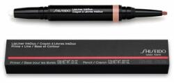 Shiseido LipLiner InkDuo 02 Beige creion contur buze 2în1 1, 1 g - brasty