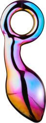 DreamToys Glamour Glass Chunky Ring Plug Dildo