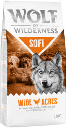 Wolf of Wilderness Wolf of Wilderness "Soft - Wide Acres" Pui fără cereale 12 kg