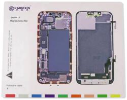 KAIGEXIN mágneses csavar tartó sablon, tábla Apple iPhone 13-hoz