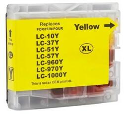 Compatibil Cartus cerneala compatibil Brother LC 1000, LC 970, LC1000, LC970, lc 1000, lc 970, yellow