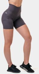 NEBBIA Fit & Smart Biker Shorts Marron női rövidnadrág - NEBBIA L