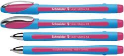 Schneider Pix SCHNEIDER Slider Memo XB, rubber grip, accesorii metalice - scriere roz (S-150209) - officeclass