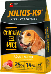 Julius-K9 JULIUS K-9 HighPremium 12kg ADULT Vital Essentials POULTRY&Rice