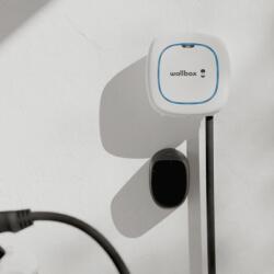Wallbox Pulsar Max elektromos autó fali töltő | 22 kW - 3x32A | 5m - Type 2 | fehér