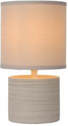 Lucide Greasby fehér asztali lámpa (LUC-47502/81/38) E14 1 izzós IP20 (47502/81/38)