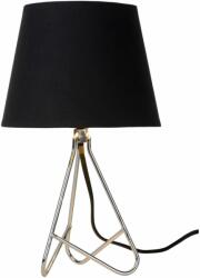 Lucide Gitta króm asztali lámpa (LUC-47500/81/11) E14 1 izzós IP20 (47500/81/11)