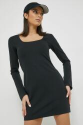 Abercrombie & Fitch ruha fekete, mini, harang alakú - fekete XS - answear - 19 990 Ft
