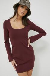 Abercrombie & Fitch ruha bordó, mini, harang alakú - burgundia XS - answear - 19 990 Ft
