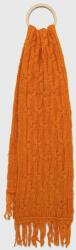 United Colors of Benetton sál gyapjú keverékből narancssárga, sima - narancssárga Univerzális méret - answear - 11 990 Ft