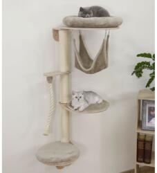 Kerbl Ansamblu pentru pisici de perete Dolomit Grappa gri taupe 158 cm 84458 (442025)