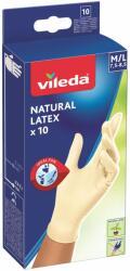 Vileda Natural Latex Kesztyű M/L 10 db